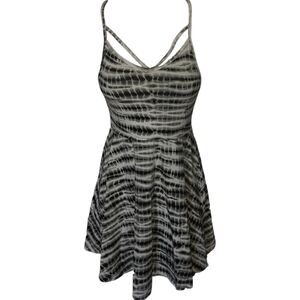 PINK Victoria's Secret Abstract Tie Dye Crossover Dress